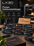 Personalisierte 3D-Schlüsselanhänger